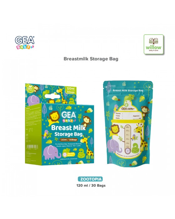 GEA BABY BREASTMILK STORAGE BAG 120ML